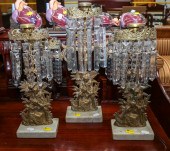 ANTIQUE THREE-PIECE GIRONDOLE