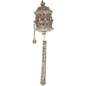 ANTIQUE TIBETAN PRAYER WHEELDE