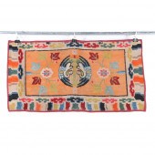 ANTIQUE TIBETAN SMALL WOOL CAR