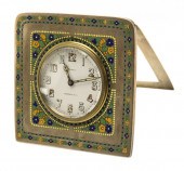 ANTIQUE TIFFANY SILVER AND ENA