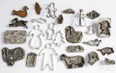 ANTIQUE TIN COOKIE CUTTERS<br>