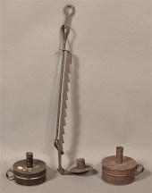 ANTIQUE TIN TINDER BOXES & W/I