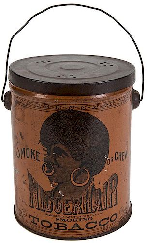 ANTIQUE TOBACCO TIN.Antique Tobacco