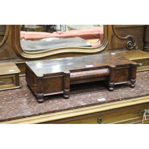 Antique toilet mirror converted
