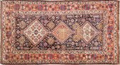 ANTIQUE TRIBAL KAZAK CARPETAnt