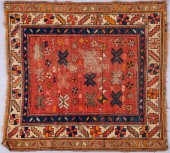 ANTIQUE TRIBAL SMALL HAND KNOT