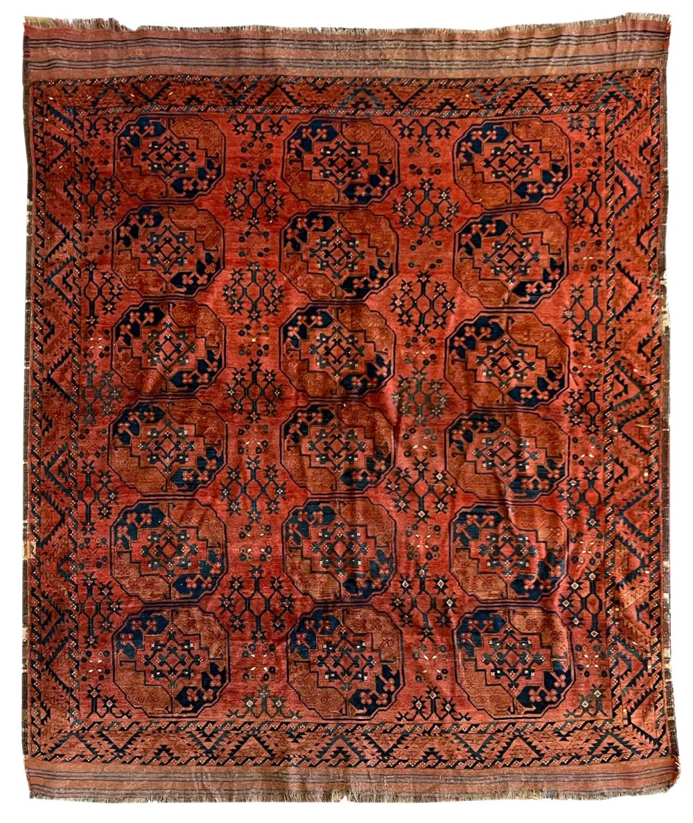 ANTIQUE TURKEMAN CARPETAntique