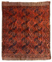 ANTIQUE TURKEMAN CARPETAntique