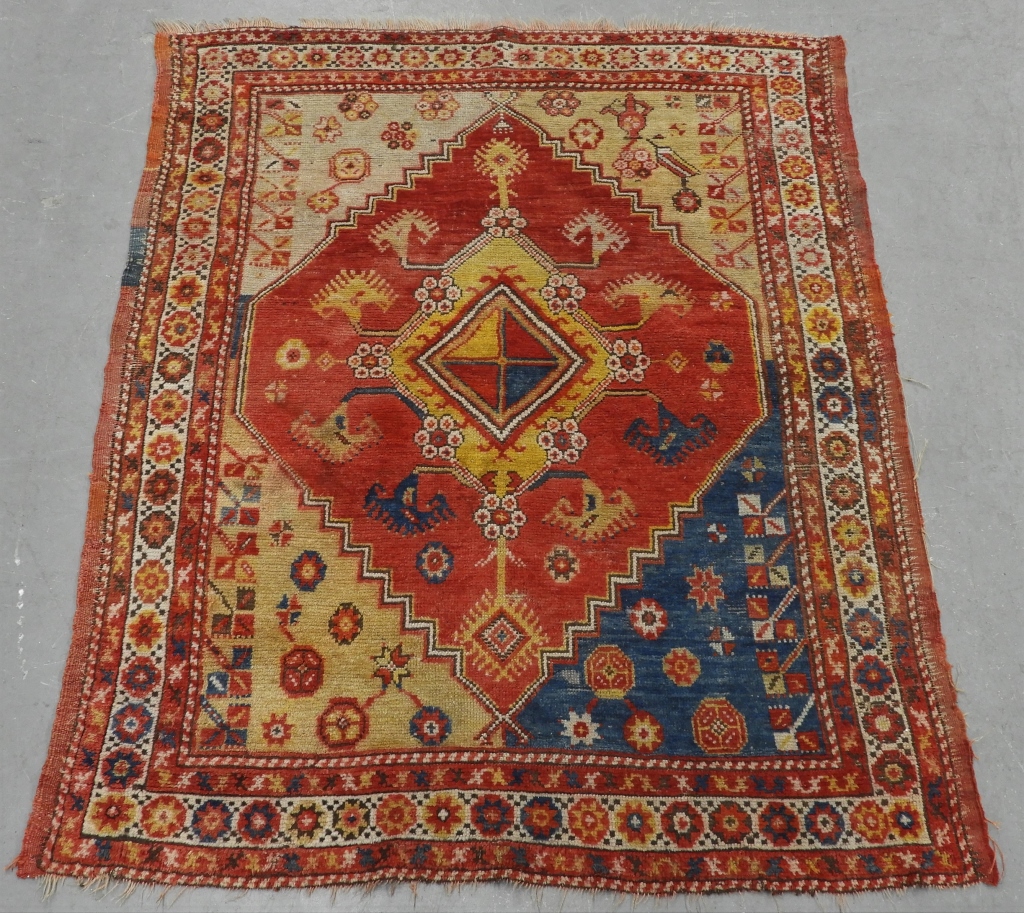 ANTIQUE TURKISH ANATOLIAN CARPET