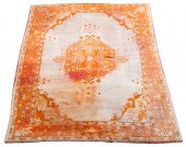 ANTIQUE TURKISH OUSHAK GEOMETR