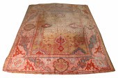 ANTIQUE TURKISH OUSHAK RUG Ant