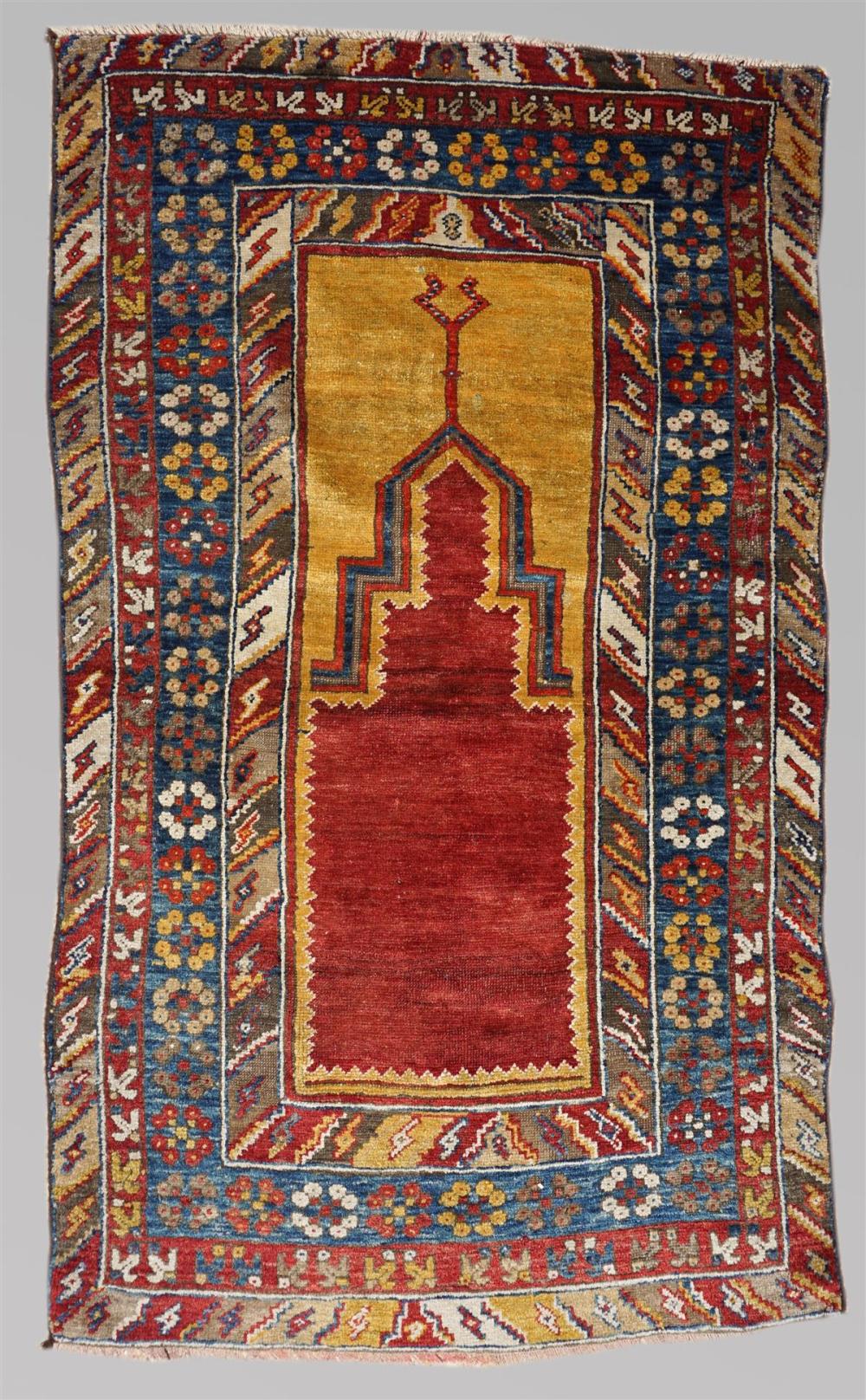 ANTIQUE TURKISH WOOL PRAYER