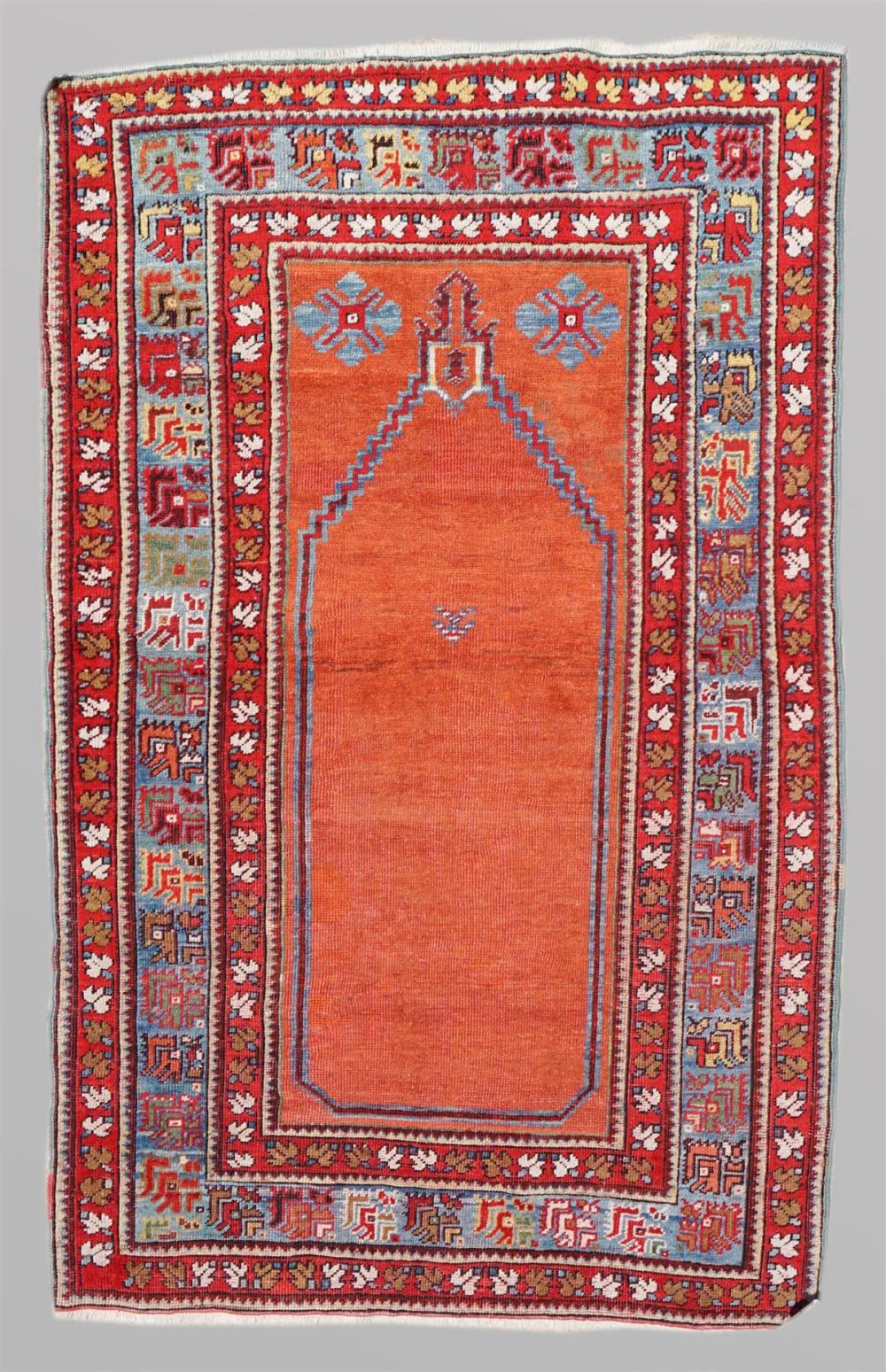 ANTIQUE TURKISH WOOL PRAYER