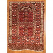 ANTIQUE TURKMEN HATCHLI RUG, T