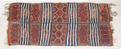ANTIQUE TURKOMAN KILIM HAND-TI
