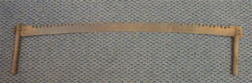 ANTIQUE TWO-MAN LUMBER SAW, 62