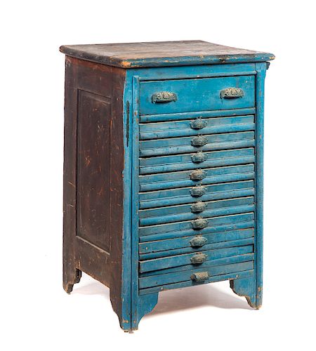 ANTIQUE TYPESETTER PRINTER