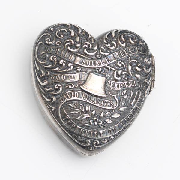 ANTIQUE UNIQUE STERLING SILVER GOLD