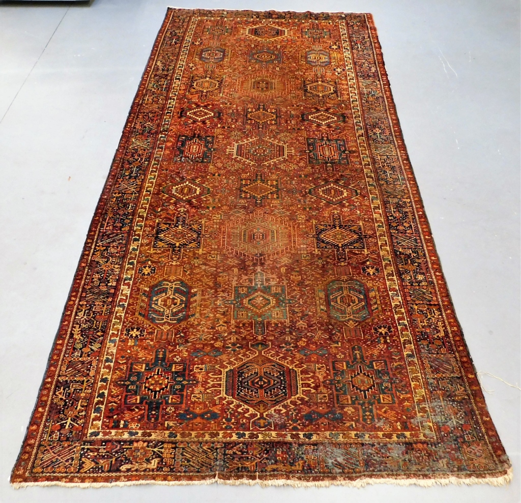 ANTIQUE UNUSUAL KARAJA HERIZ