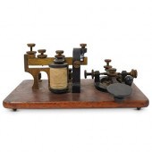 ANTIQUE US TELEGRAPH MORSE COD