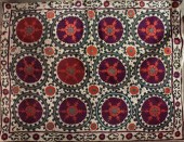 ANTIQUE UZBEKISTAN SUSANI with