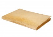 ANTIQUE VELLUM-BOUND BOOKLa vi