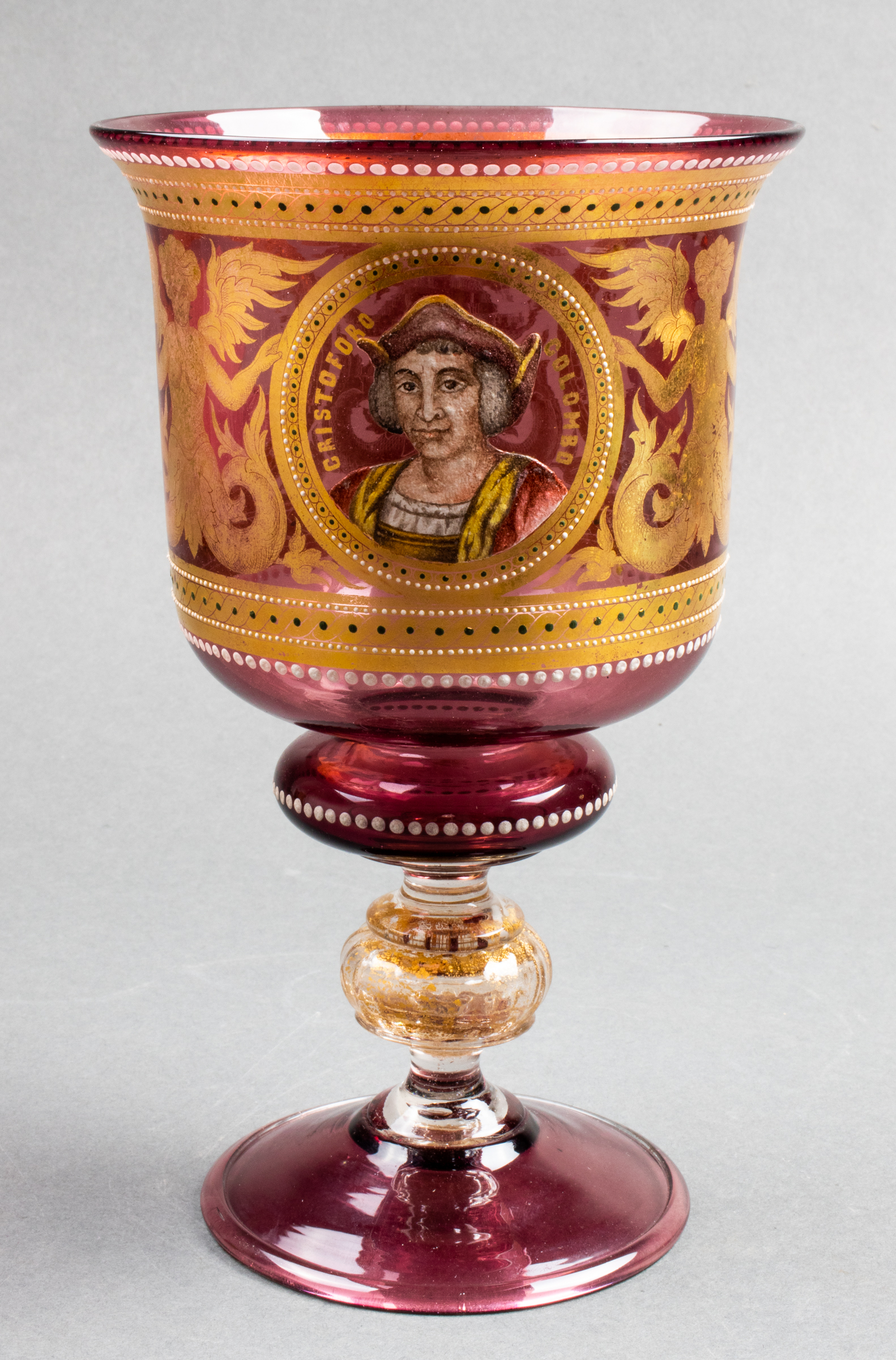 ANTIQUE VENETIAN BLOWN GLASS