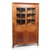 ANTIQUE VICTORIAN CHERRY WOOD