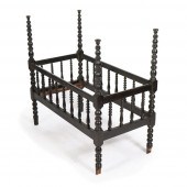 ANTIQUE VICTORIAN EBONIZED JEN