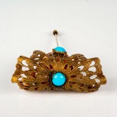 ANTIQUE VICTORIAN ENAMEL HATPI