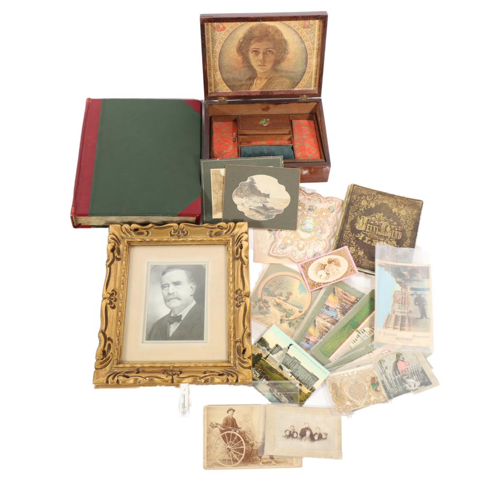 ANTIQUE VICTORIAN EPHEMERA AND