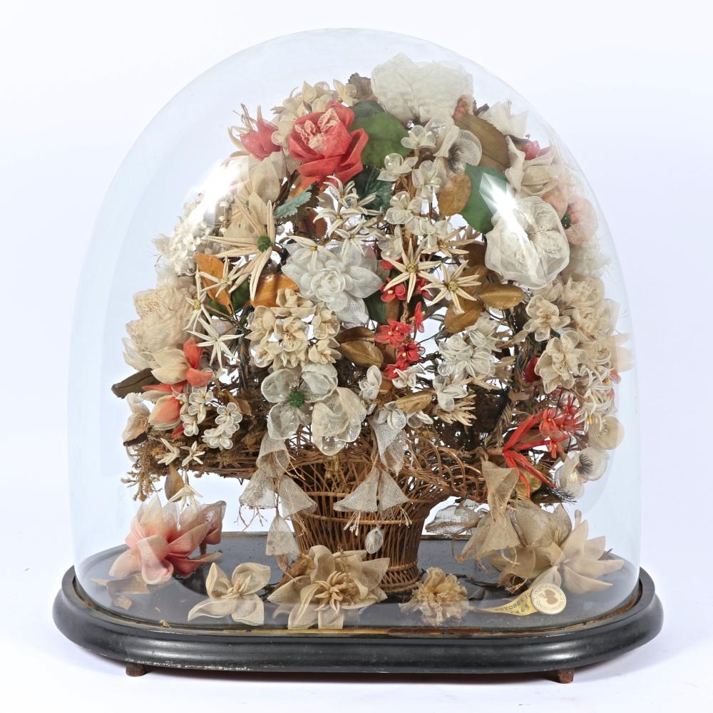ANTIQUE VICTORIAN GLASS WEDDING