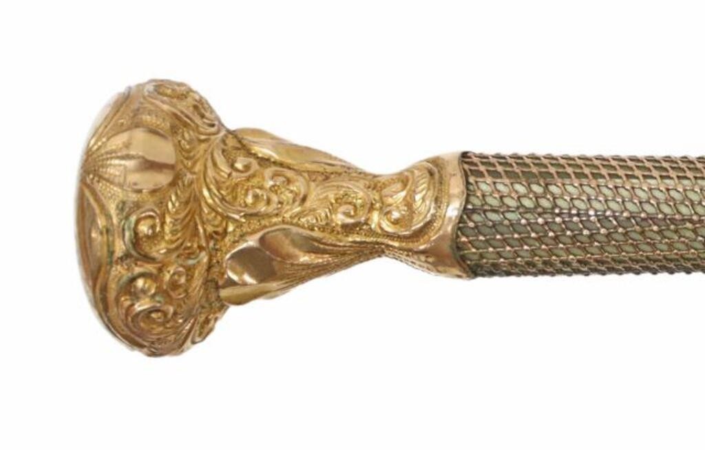 ANTIQUE VICTORIAN GOLD-PLATED