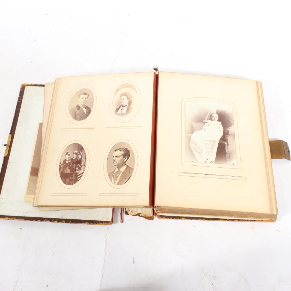 ANTIQUE VICTORIAN LEATHER BOUND