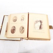 ANTIQUE VICTORIAN LEATHER BOUN