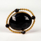 ANTIQUE VICTORIAN METAL HATPIN