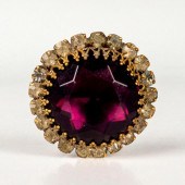 ANTIQUE VICTORIAN METAL HATPIN