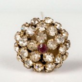 ANTIQUE VICTORIAN METAL HATPIN