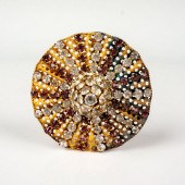ANTIQUE VICTORIAN METAL HATPIN