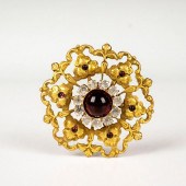 ANTIQUE VICTORIAN METAL HATPIN