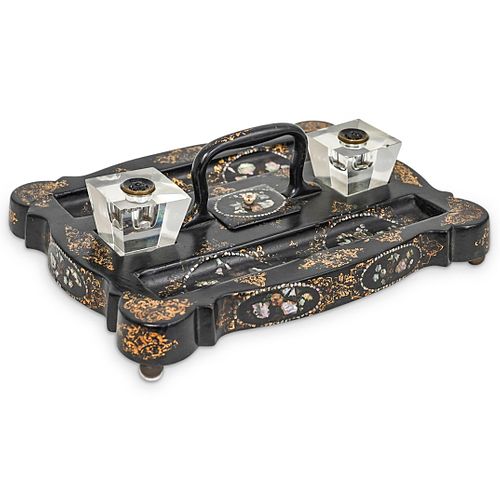 ANTIQUE VICTORIAN PAPIER MACHE