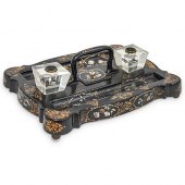 ANTIQUE VICTORIAN PAPIER MACHE