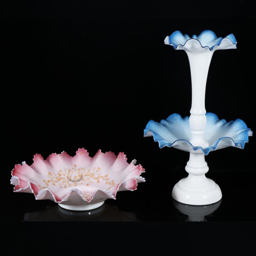 ANTIQUE VICTORIAN RUFFLE EDGE
