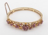 ANTIQUE VICTORIAN SILVER RUBY