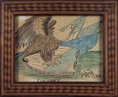 ANTIQUE VICTORY EAGLE PEN, INK