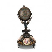 ANTIQUE VIENNESE SILVER AND EN