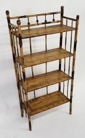 ANTIQUE - VINTAGE BAMBOO FOUR-