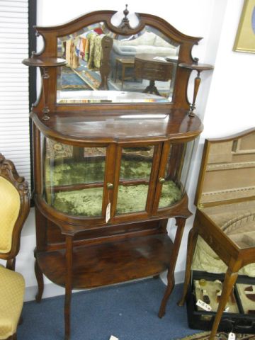 Antique Vitrine Cabinet double door