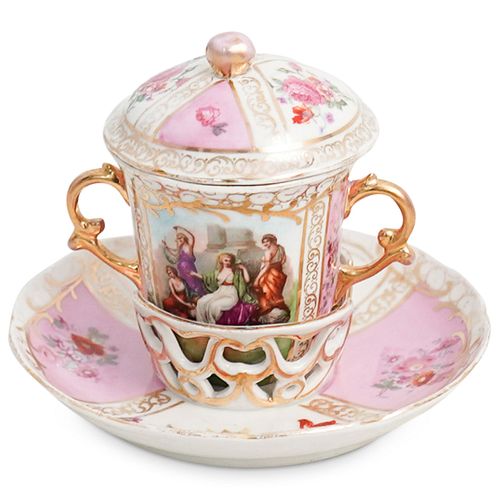 ANTIQUE VON SCHIERHOLZ PORCELAIN