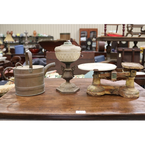 Antique W & T Avery iron scales